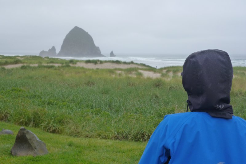 cycling in rain in oregon