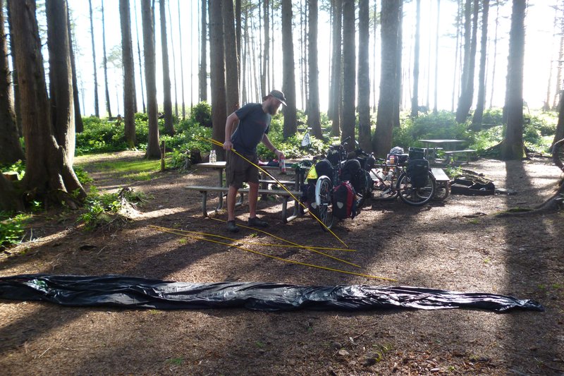 camping at cape lookout state park