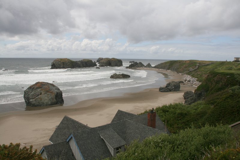 Bandon coast line