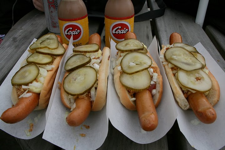 Danish hotdogs