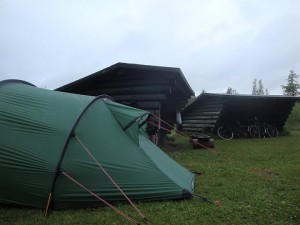 wild camping shelter in denmark