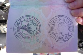 ushuaia passport stamp