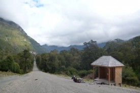 cycling La Carretera Austral Tortel junction