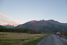 cycling into villa ohiggins