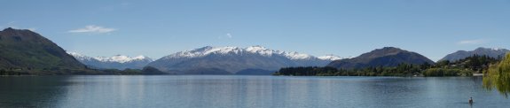 cycle touring in new zealand Lake wanaka