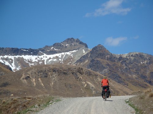 cycling touring in New Zealand