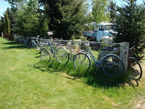 bike fence in Athol