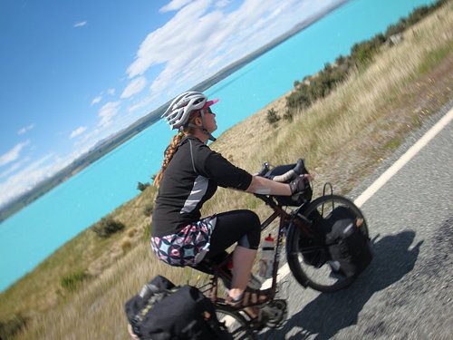 cycling from mt cook