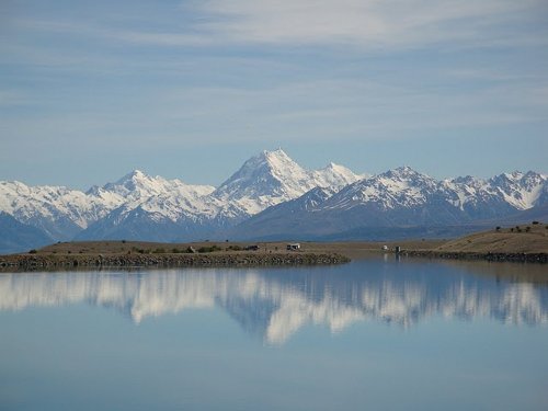 cycling from mt cook