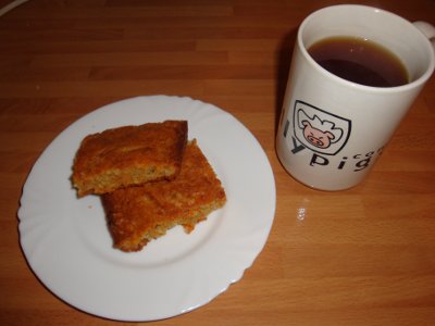 flapjacks and tea