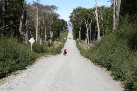 cycling La Carretera Austra out off ohiggins