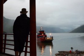 ferry at Puerto Yungay