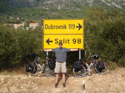 cycling from dubrovnik to split on a cycling holiday